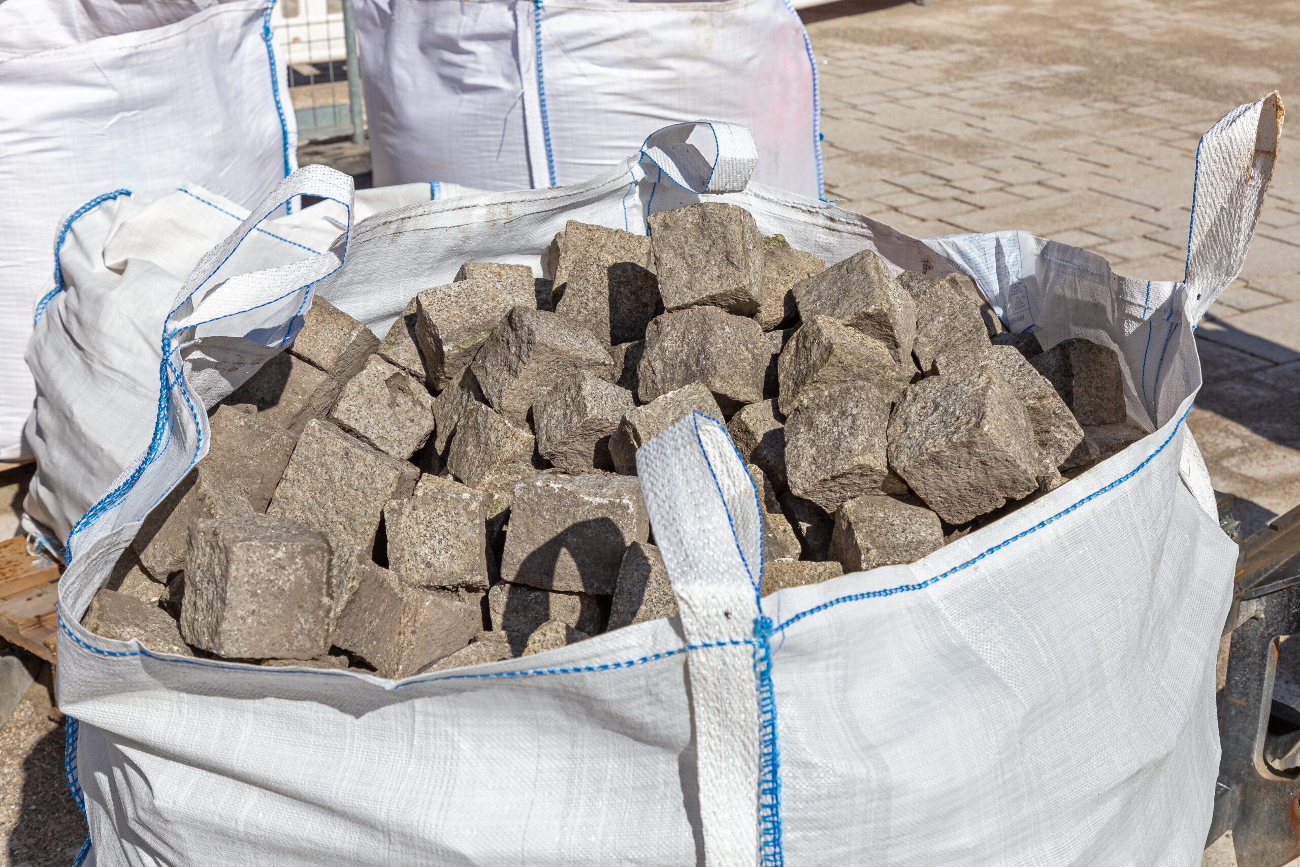 minerals and construction bag